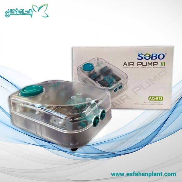 پمپ هوا دو خروجی AQ-013 سوبو