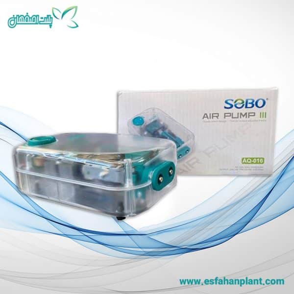 پمپ هوا دو خروجی AQ-016 سوبو