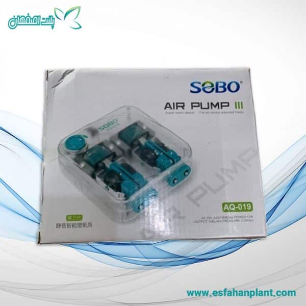 پمپ هوا دو خروجی AQ-019 سوبو