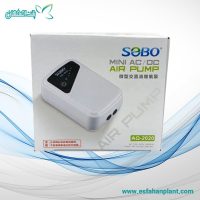پمپ هوا شارژی 2 خروجی AQ-2020 سوبو